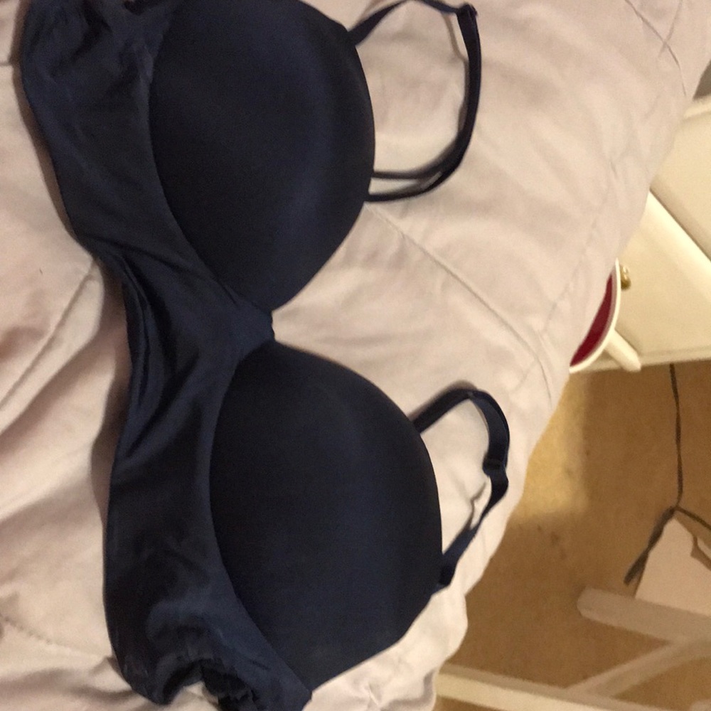 Padded demi  navy blue Victoria’s Secret bra